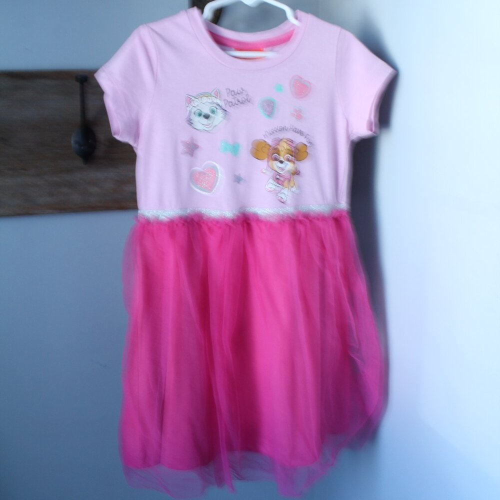 Paw Patrol Size 5/6 Skye Everest Tulle Dress